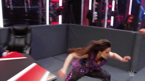 Didn't take long for @NikkiCrossWWE to try to get to @itsBayleyWWE...
#WWERaw #ChampionvsChampion https://t.co/DYcmO6W62I