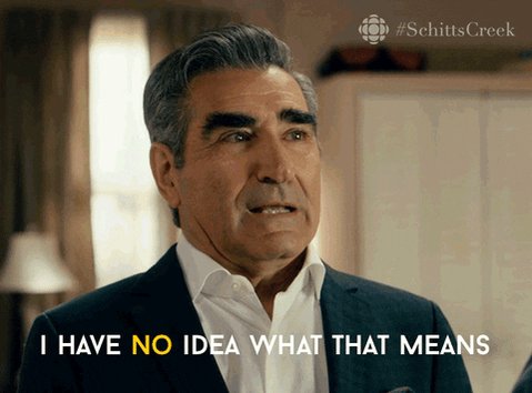 confused schitts creek GIF by CBC