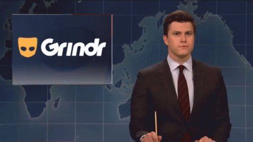 SNL Colin Jost GIF