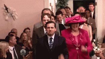 The Office Wedding GIF