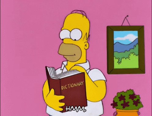 Dictionary Simpsons GIF