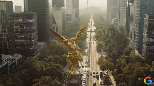 Angel De La Independencia Monumento ALa Independencia GIF