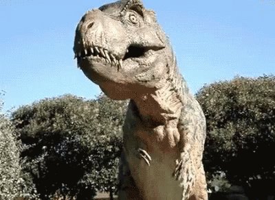恐龙 恐怖 大嘴 GIF