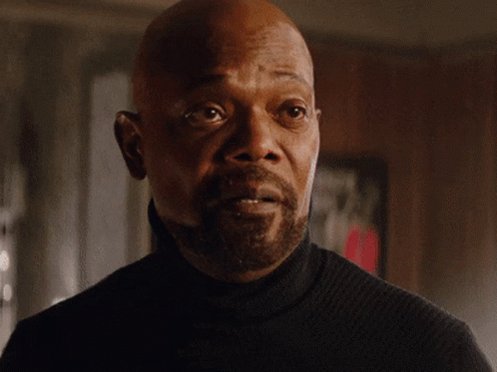 Samuel LJackson Shocked GIF