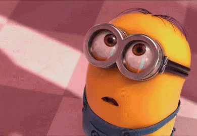 Amazed Minion GIF