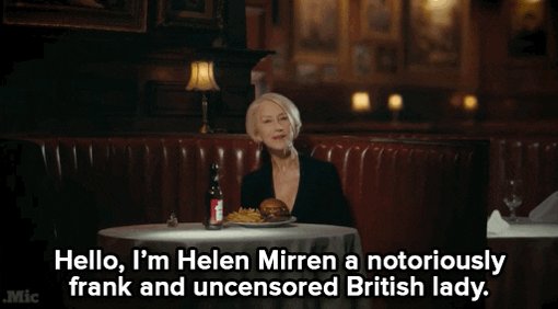 Happy birthday, helen Mirren 