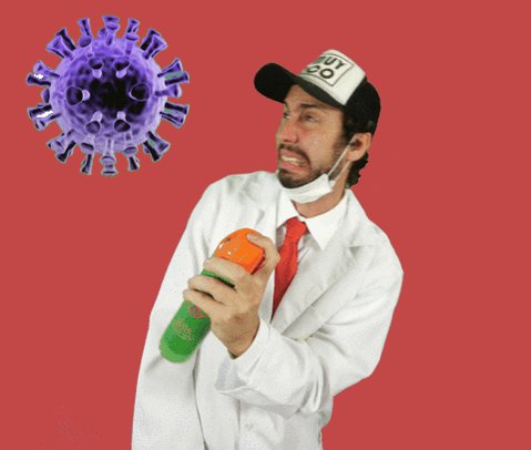 Crown Virus GIF by Muyloco