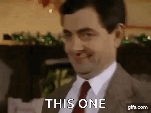 Mr Bean Wink GIF