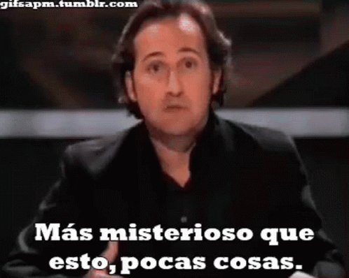 Iker Jimenez Mas Misterioso Que Esto Pocas Cosas GIF