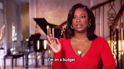 I'm On A Budget GIF