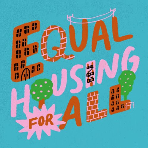 Equal Housing For All Equality GIF