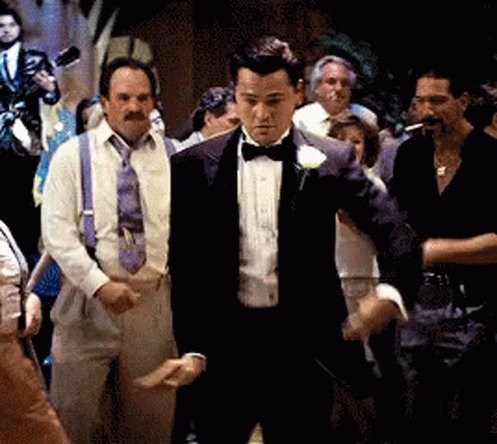 Dance Wolf Of Wall Street GIF