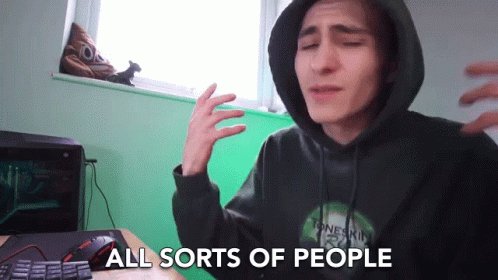 All Sorts Of People All Kinds Of People GIF