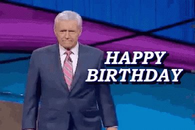 Happy belated birthday to the Alex Trebek! We love you Alex! 