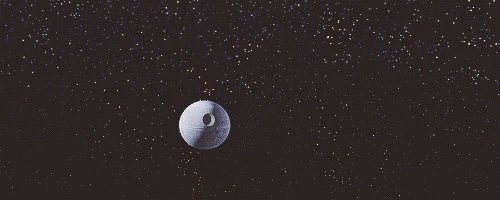 Death Star exploding