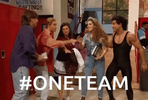 One Team Team Work GIF