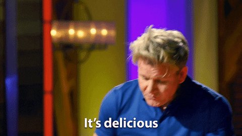 delicious gordon ramsay GIF by Masterchef
