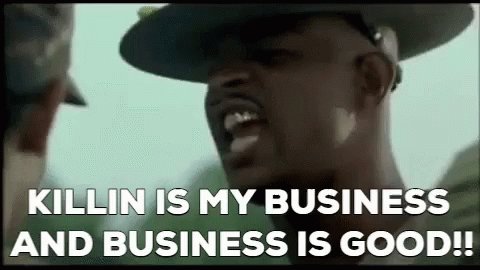 Major Payne Killing Is My Business GIF