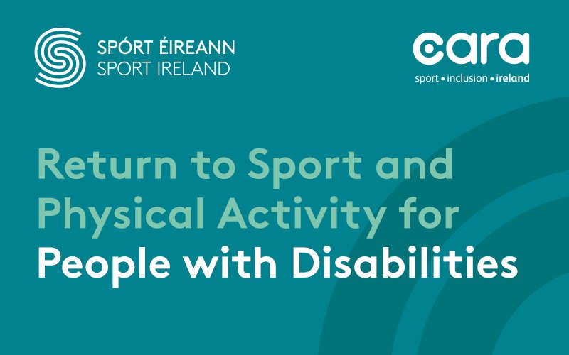 The Return to Sport Guidelines for People with Disabilities, prepared with support from @CaraCentre_ie aim to ensure a safe and inclusive return to sport for people with disabilities.
โก๏ธ https://t.co/4YeIZ5wDtI
#InThisTogether https://t.co/U4ry3KZRuT