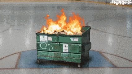 Dumpster Fire GIF