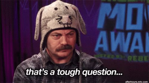 Tough Question GIF