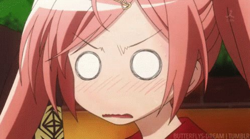 Blush Anime GIF