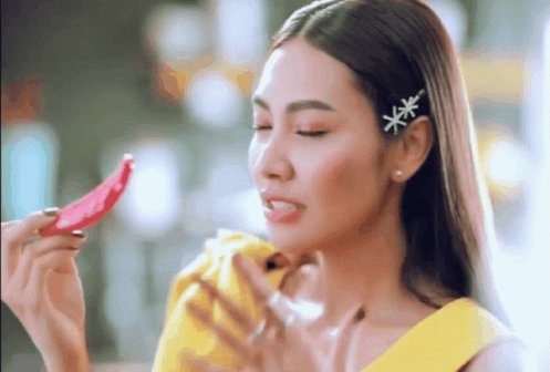 เผ็ด แก้ม GIF