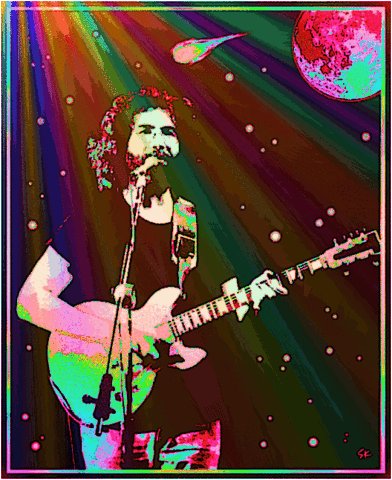 Happy birthday Jerry Garcia ! 