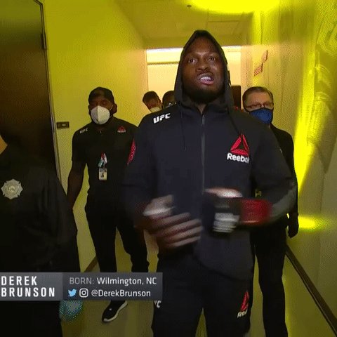 Time to put some respect on his name 🤫
@DerekBrunson has something to prove. #UFCVegas5 https://t.co/LIksRBqZNo