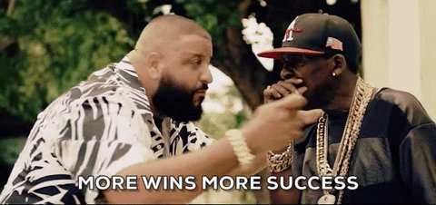 dj khaled more wins more success GIF