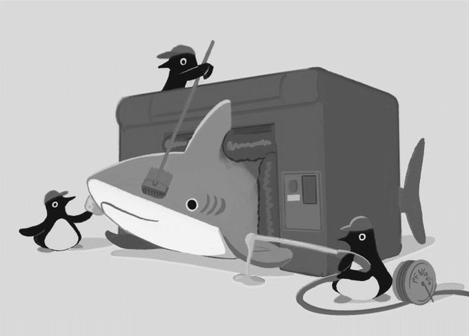 モノクロにするとかっこいいのtwitterイラスト検索結果