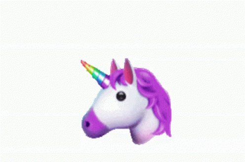 Unicorn Rainbow GIF