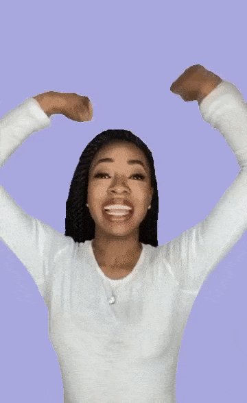 Happy Black Woman GIF by EM...