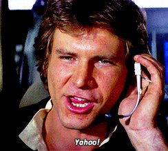 excited star wars GIF