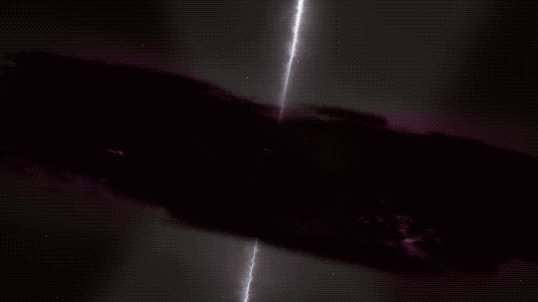 This animation shows the central supermassive black hole of 