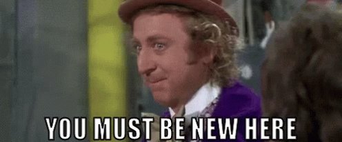 Must Be New Here Willie Wonka GIF