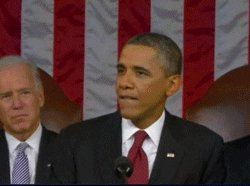 barack obama smile GIF