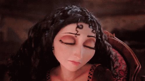 Rapunzel Blah GIF