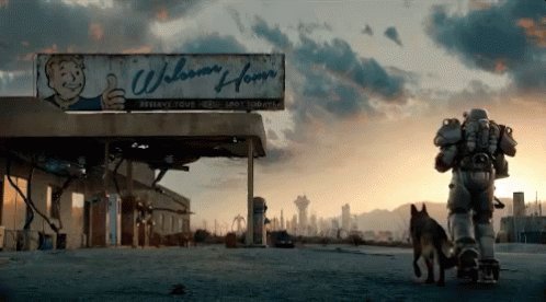 Welcome Home - Fallout GIF