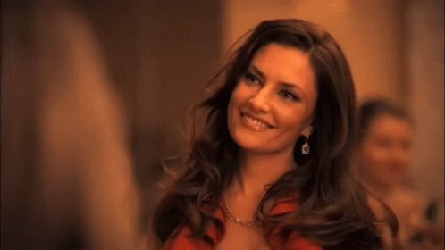 Mädchen Amick Flirting GIF
