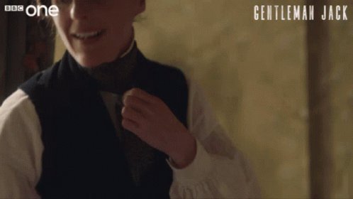 Gentleman Jack Cravat GIF