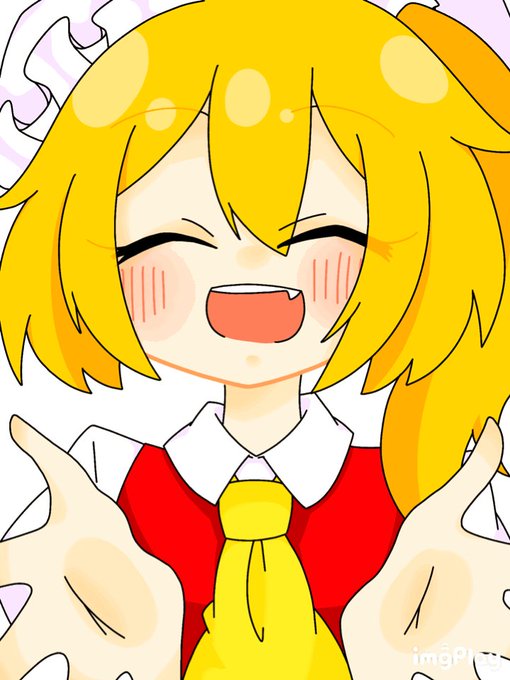 ほっぺ 引っ張る イラスト