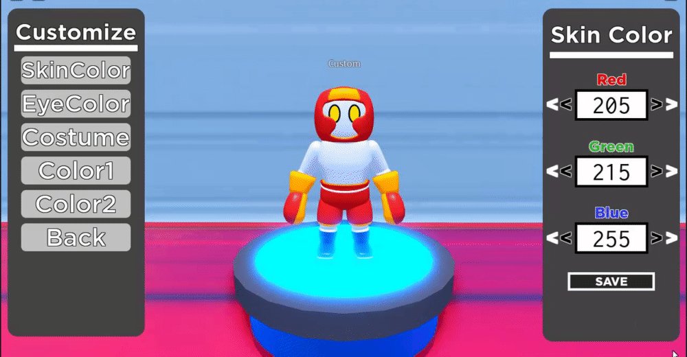 Zecster On Twitter Working On A New Project Called Jump Bros That S Inspired By Games Like Gang Beasts And Fall Guys Here S A Sneak Of The Customization Screen Robloxdev Roblox Https T Co E2zceaphnn - roblox gang beasts fusion