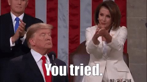 Nancy Pelosi Clapping GIF