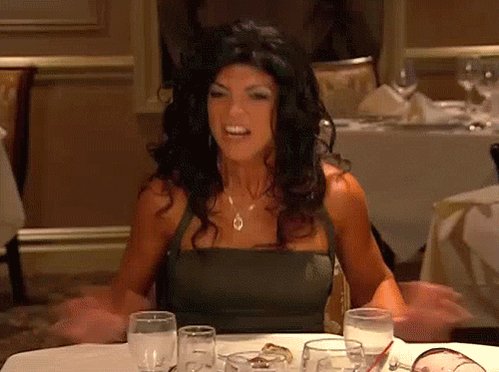 Real Housewives Table Flip GIF