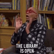 The Library Is Open Rupaul GIF