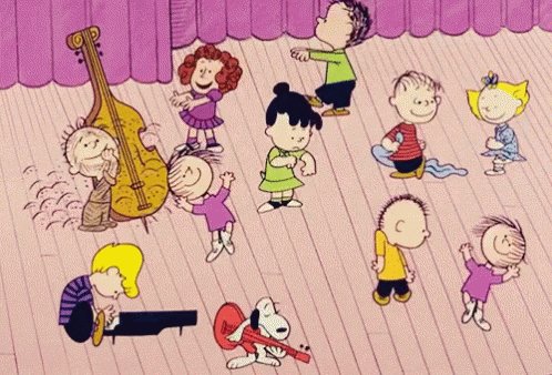 Peanuts Dancing GIF