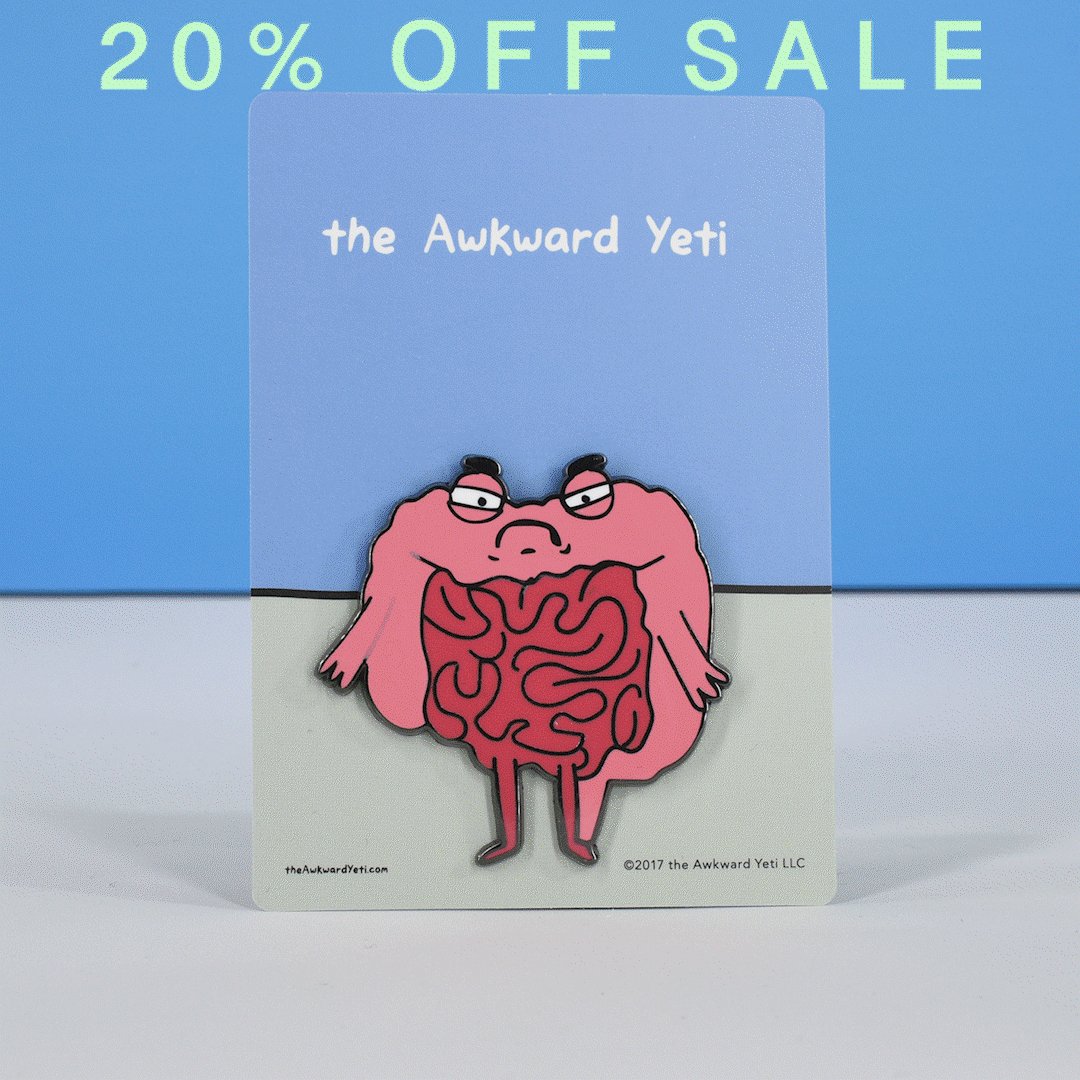 the Awkward Yeti (Nick Seluk) (@theawkwardyeti) on Twitter photo 11/08/2020 17:38:46 20% off everything at theAwkwardStore.com! (Only for a few days!) 20% off everything at theAwkwardStore.com! (Only for a few days!)
