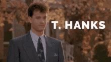 Tom Hanks Thanks GIF