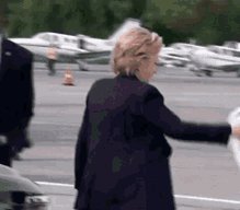 Hillary Clinton Plane GIF